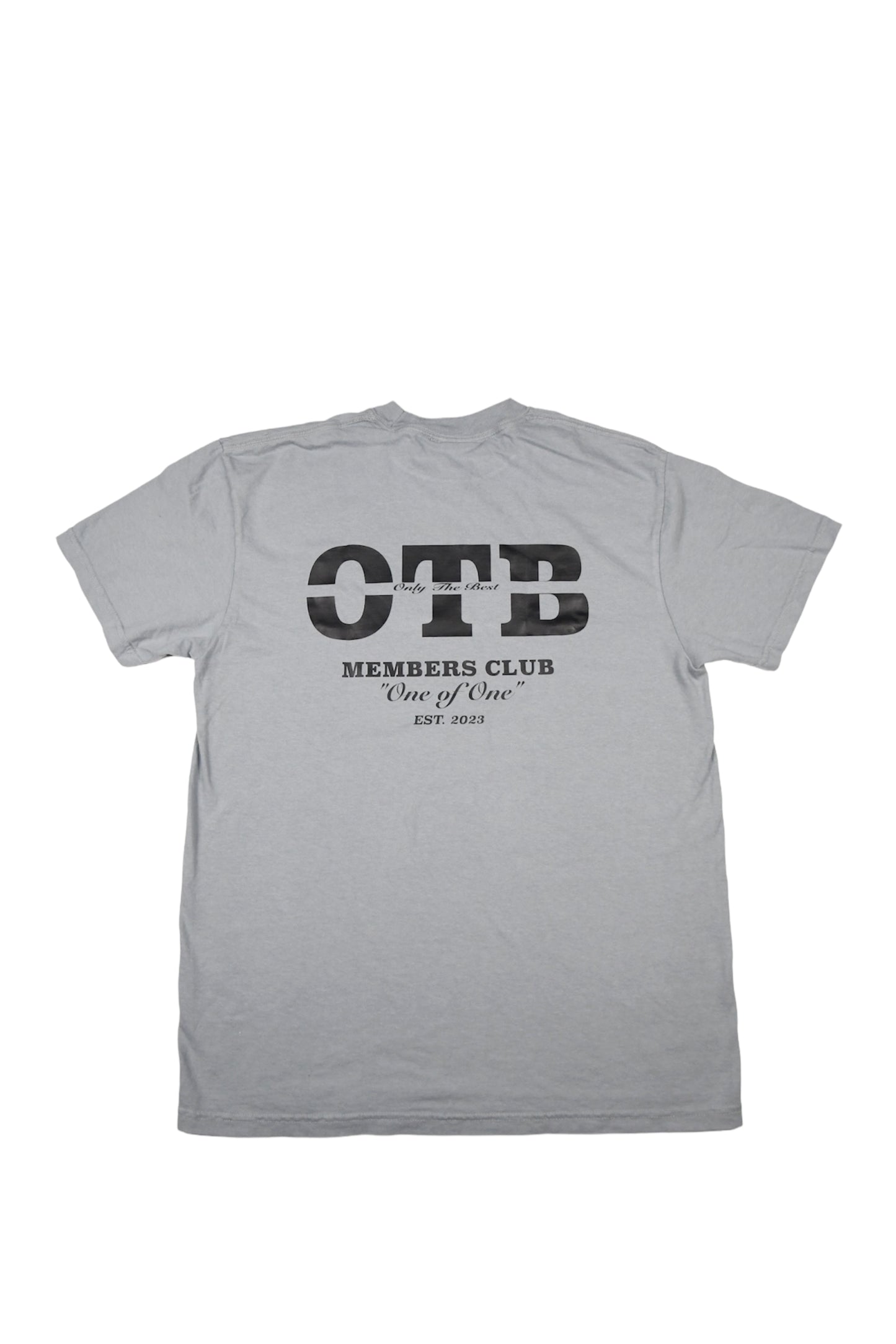 OTB MEMBERS ONLY T-SHIRT IN GREY