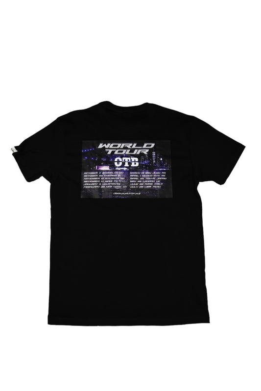 OTB WORLD TOUR T-SHIRT IN BLUE