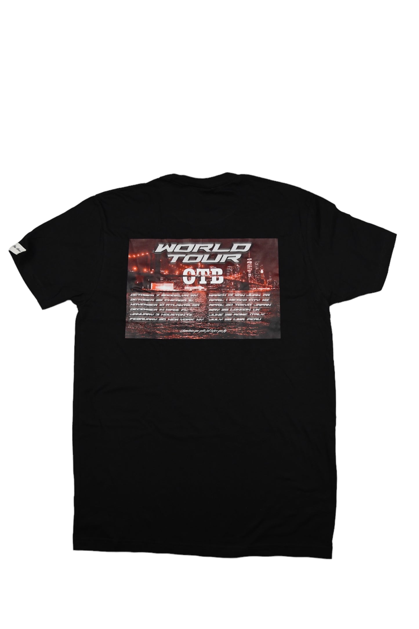 OTB WORLD TOUR T-SHIRT IN RED