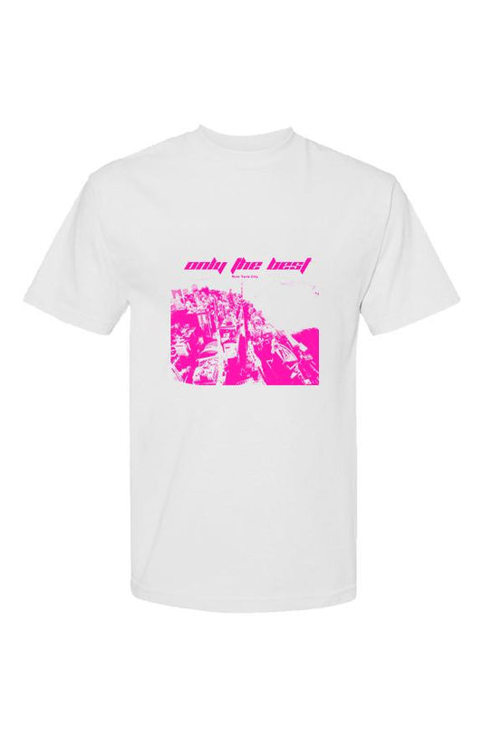 Pink NYC Streetwear T Shirt